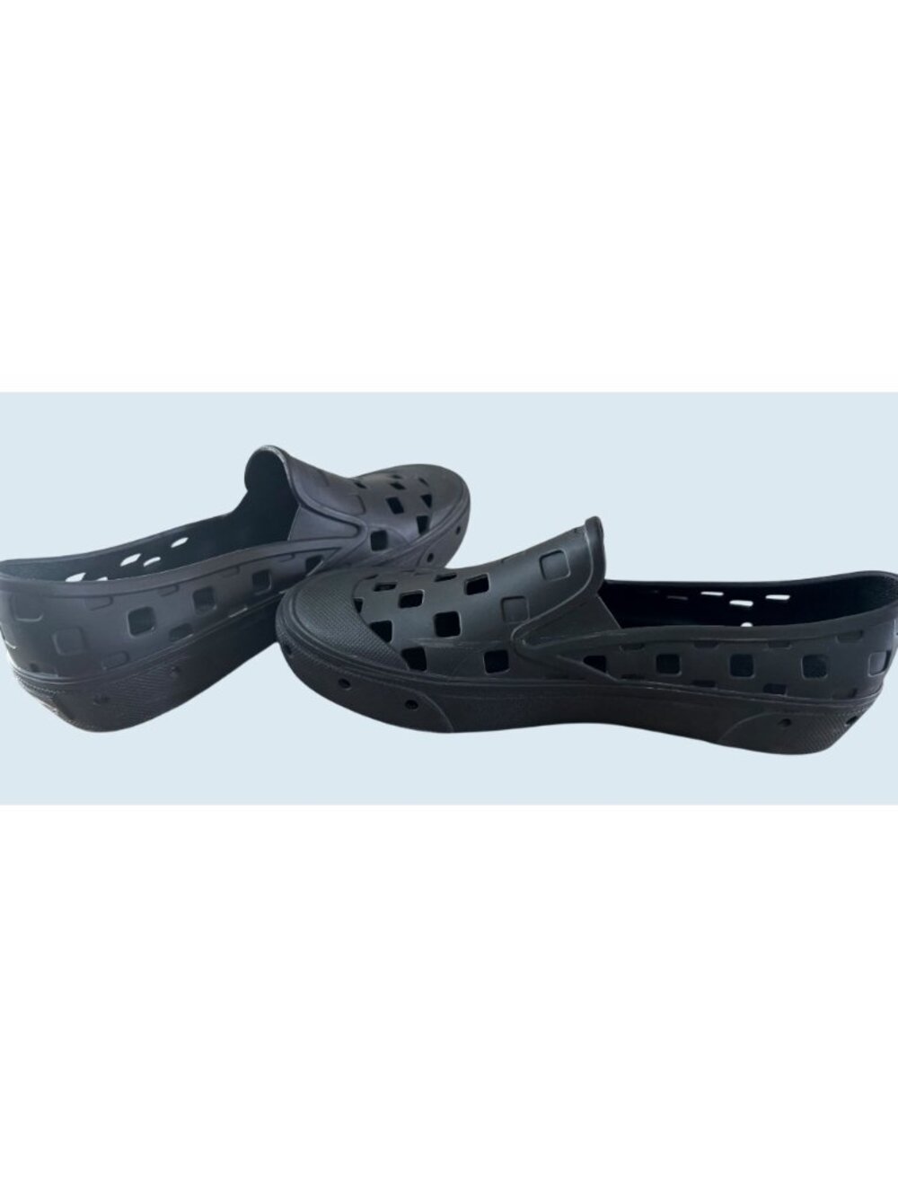VANS Slip On Mule TRK Black Slip On Rubber Sandal Waterproof Size 7.5 - Picture 7 of 8